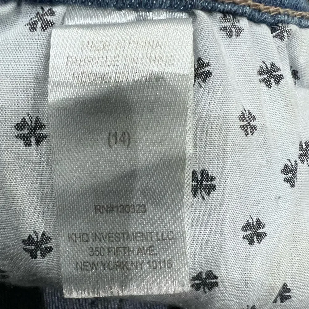 Lucky Brand Riley Short denim jean shorts youth Size 14
